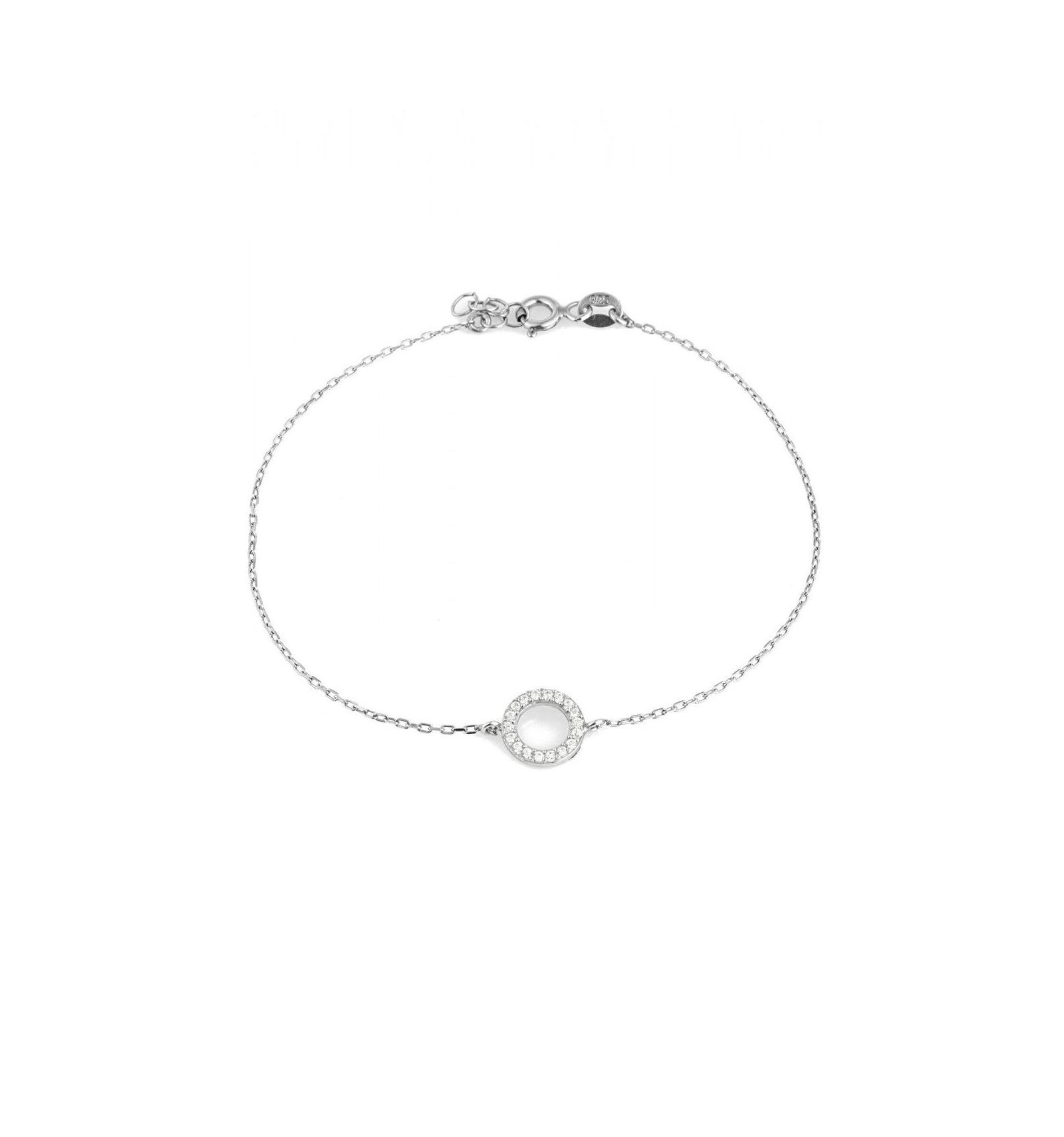 Spero London Circle Bracelet in Sterling