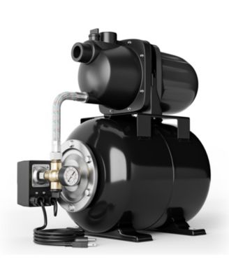 Садовый водяной насос GOUUN 1200 W для ирригации, черный