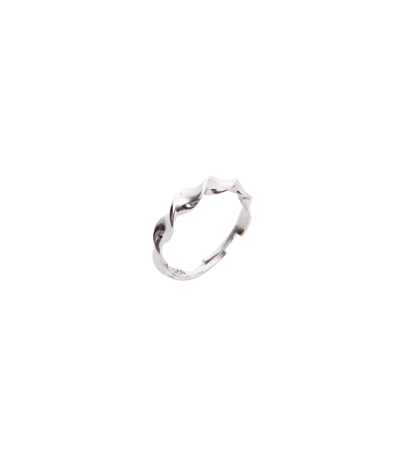 Кольцо Spero London Helical Sterling Lightly Twisted