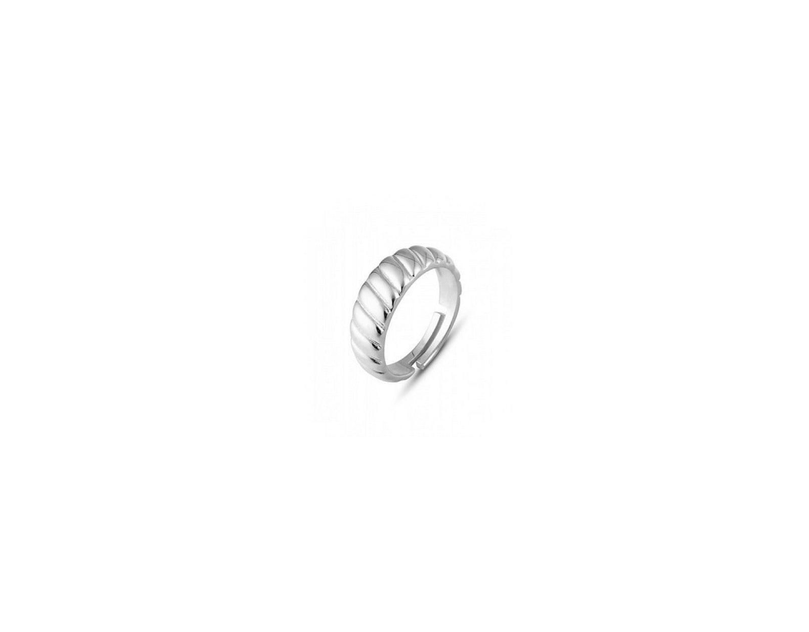 Spero London Croissant Ring In Sterling Vermeil
