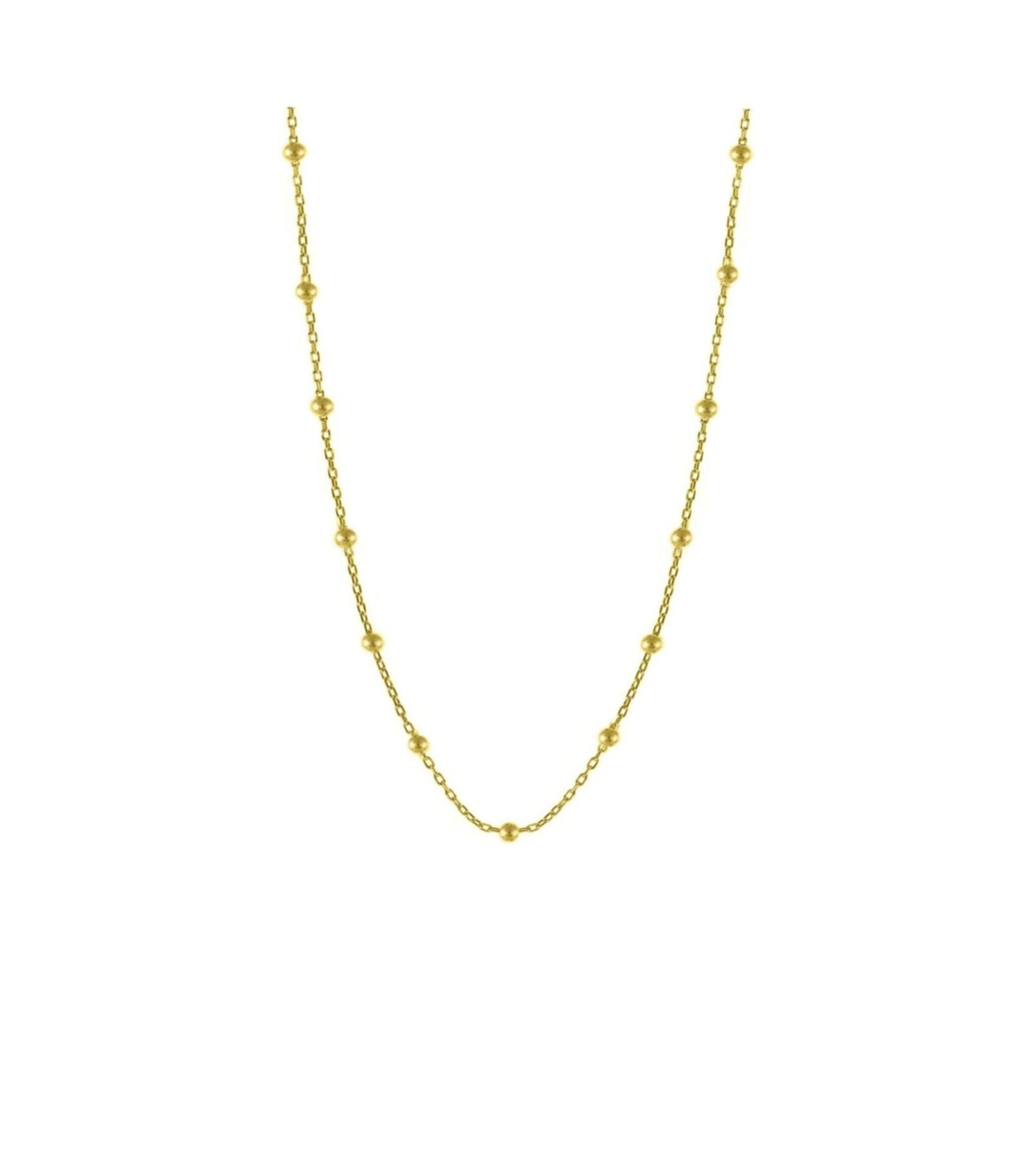 Ожерелье Spero London Bead Chain Sterling Satellite