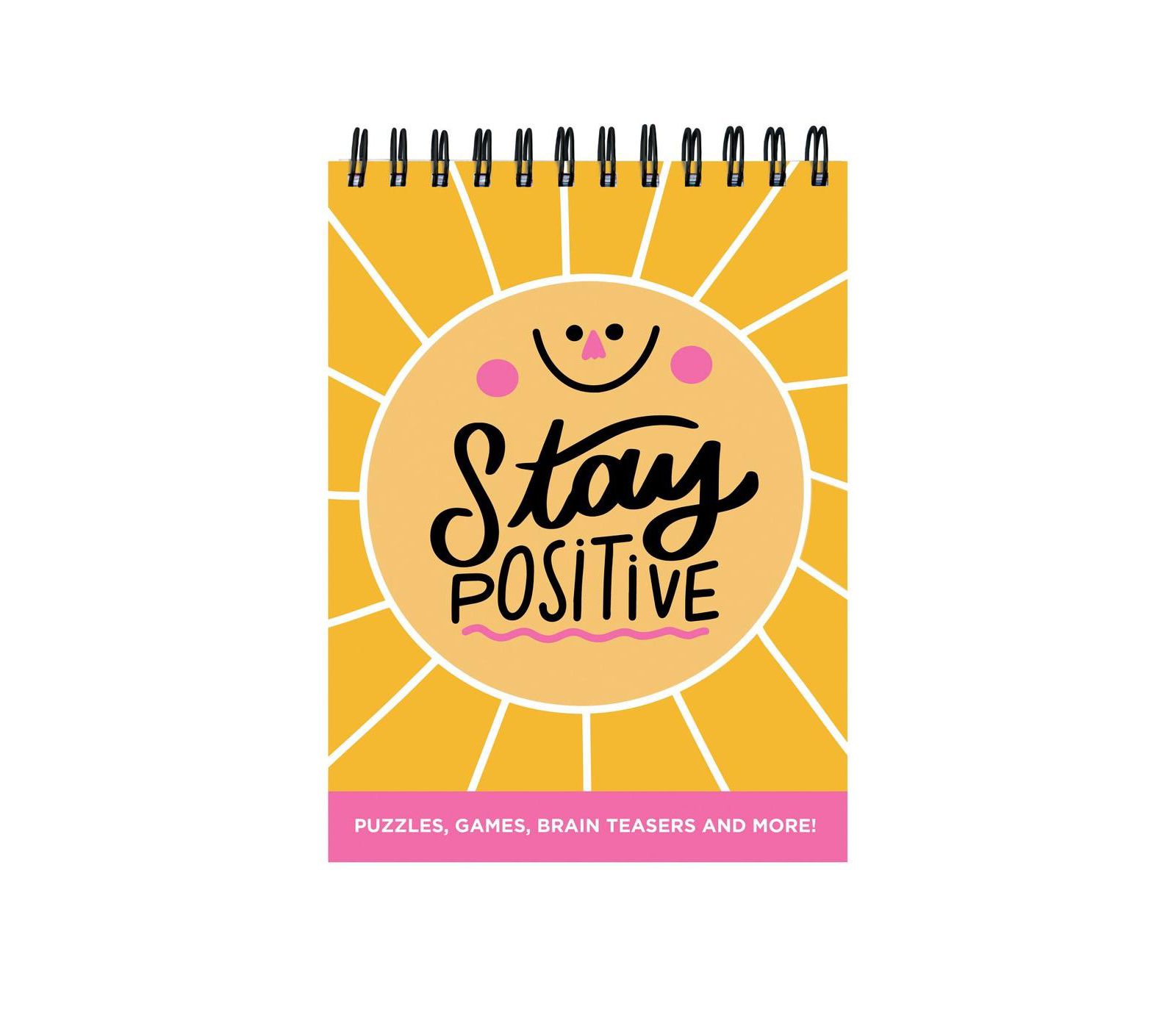 Разнообразная книга-головоломка Stay Positive