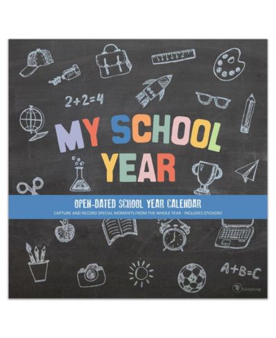 Настенный календарь My School Year 12"x12" без фиксированной даты