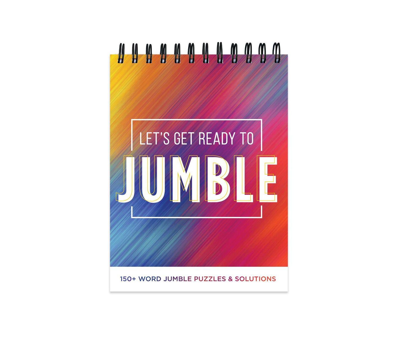 Книга головоломок Word Jumble Puzzle Book