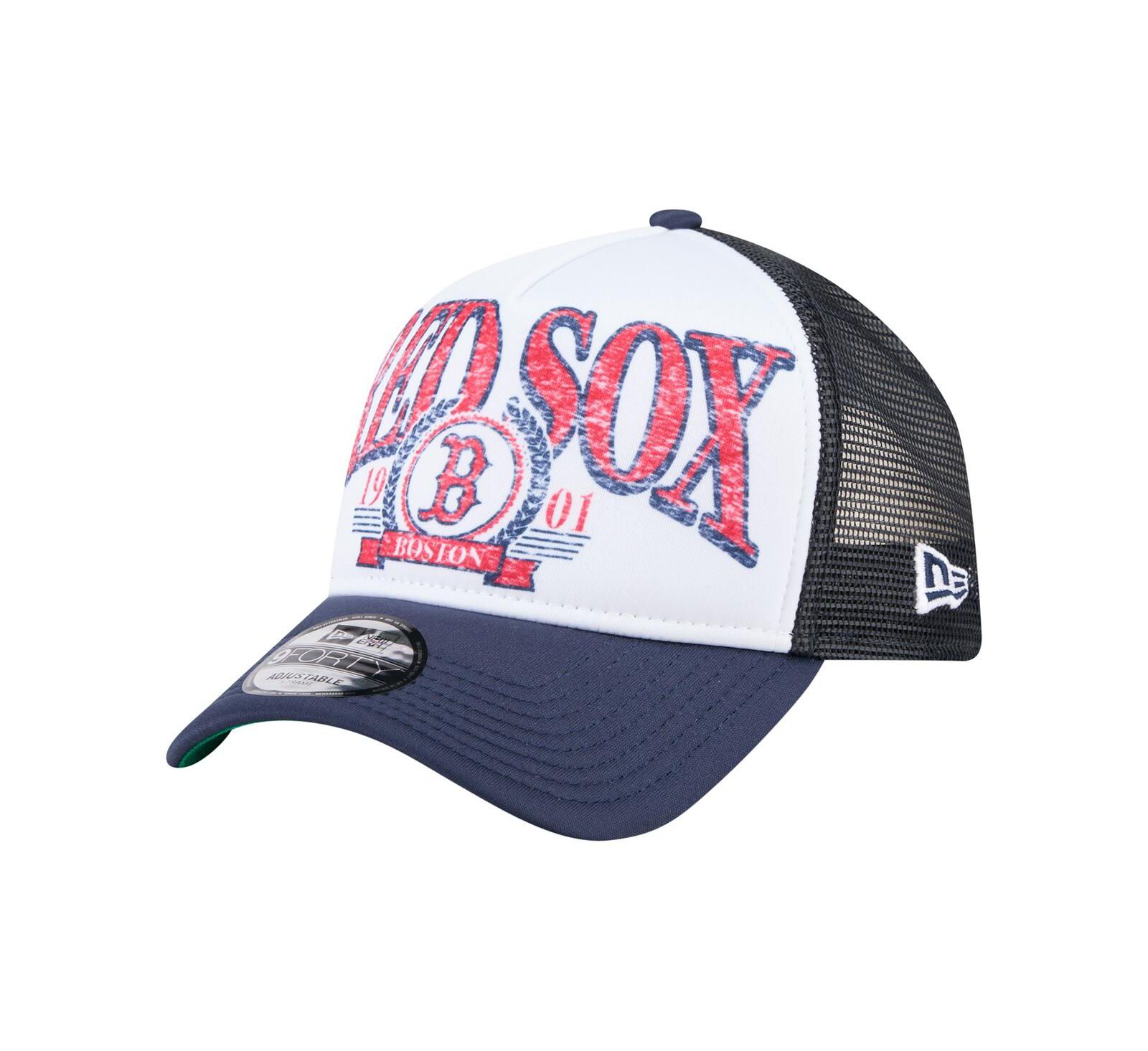 Мужская кепка New Era Boston Red Sox Distressed 9FORTY A-Frame