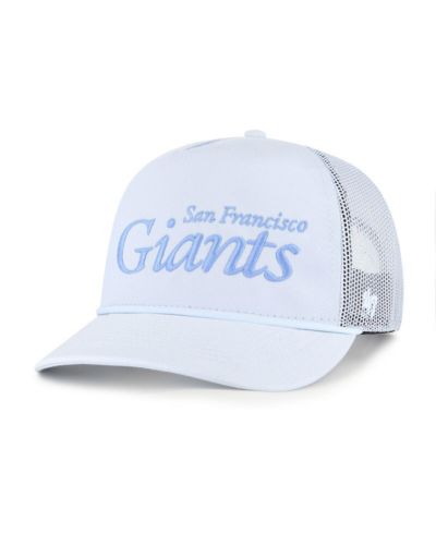 '47 Brand Women's Light Blue San Francisco Giants Foundation Script Hitch Adjustable Trucker Hat