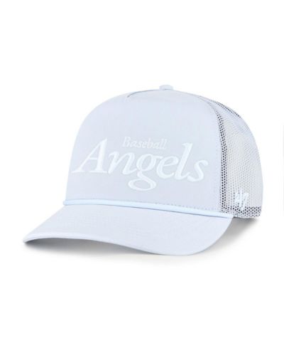 '47 Brand Women's Light Blue Los Angeles Angels Foundation Script Hitch Adjustable Trucker Hat
