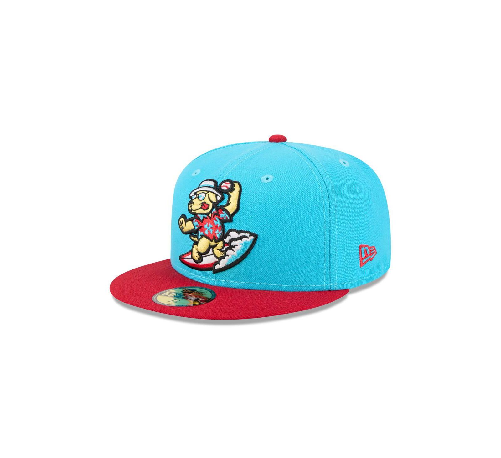 Кепка New Era Men's Blue Clearwater Threshers Theme Nights 59FIFTY Fitted