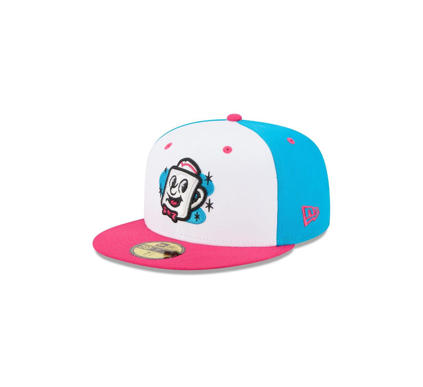 New Era Мужской Blue Somerset Patriots Theme Nights 59FIFTY Fitted Hat