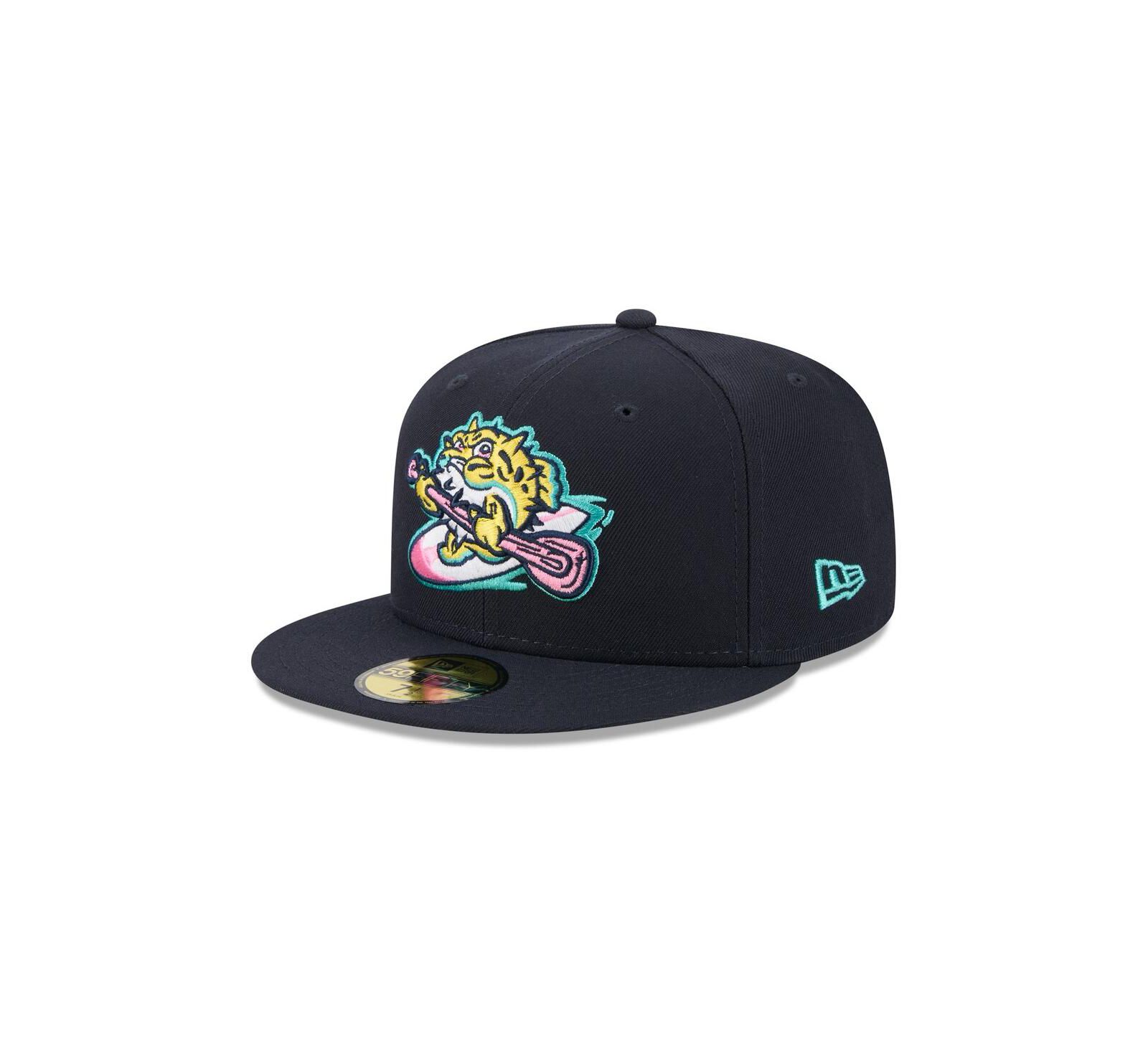 New Era Men's Navy Jersey Shore BlueClaws Theme Nights 59FIFTY Fitted Hat