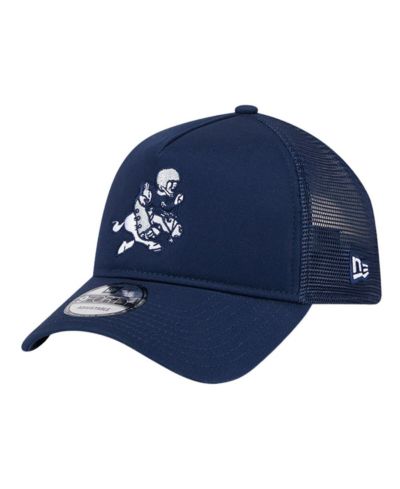 Мужская кепка New Era Navy Dallas Cowboys Retro Main A-Frame Trucker 9FORTY Adjustable