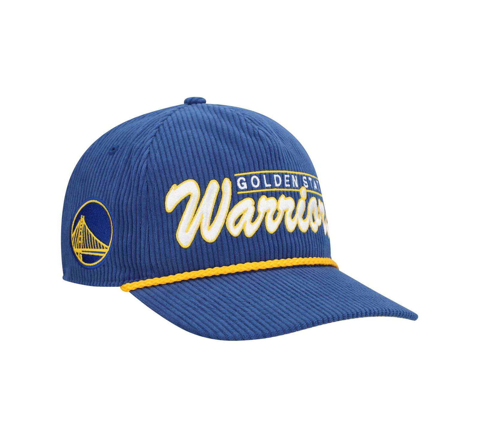 Мужская кепка '47 Brand Royal Golden State Warriors Double Header Sidepatch Cord Hitch Adjustable