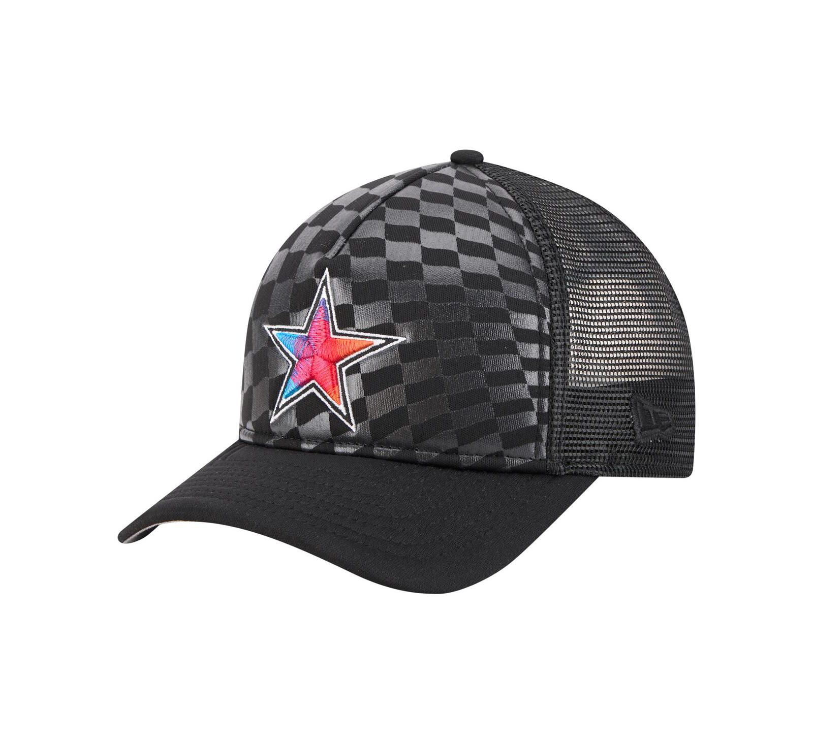 New Era Men's Black Dallas Cowboys Gradient 9FORTY Adjustable Hat