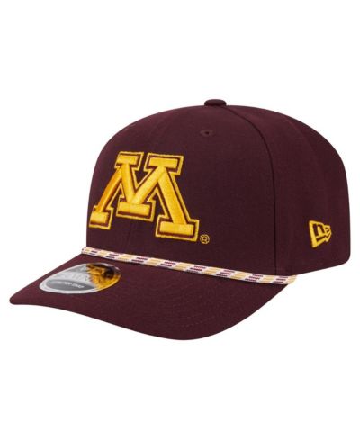 New Era мужская бордовая кепка Minnesota Golden Gophers Game Day Multi-Rope 9SEVENTY Stretch Snap