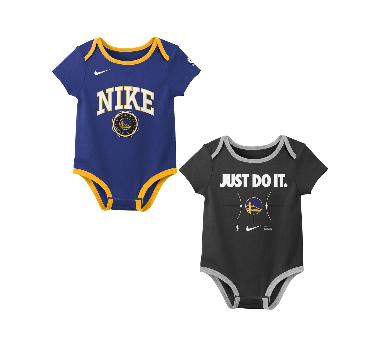 Nike Набор боди для новорожденных 2-Pack Golden State Warriors