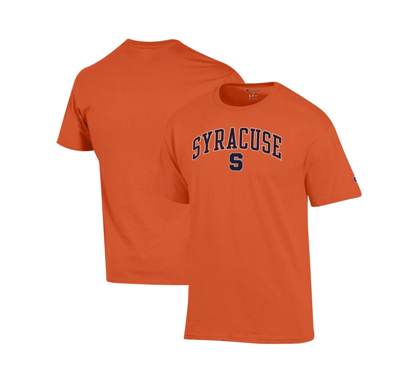 Мужская футболка Champion Orange Syracuse Orange Arched Logo
