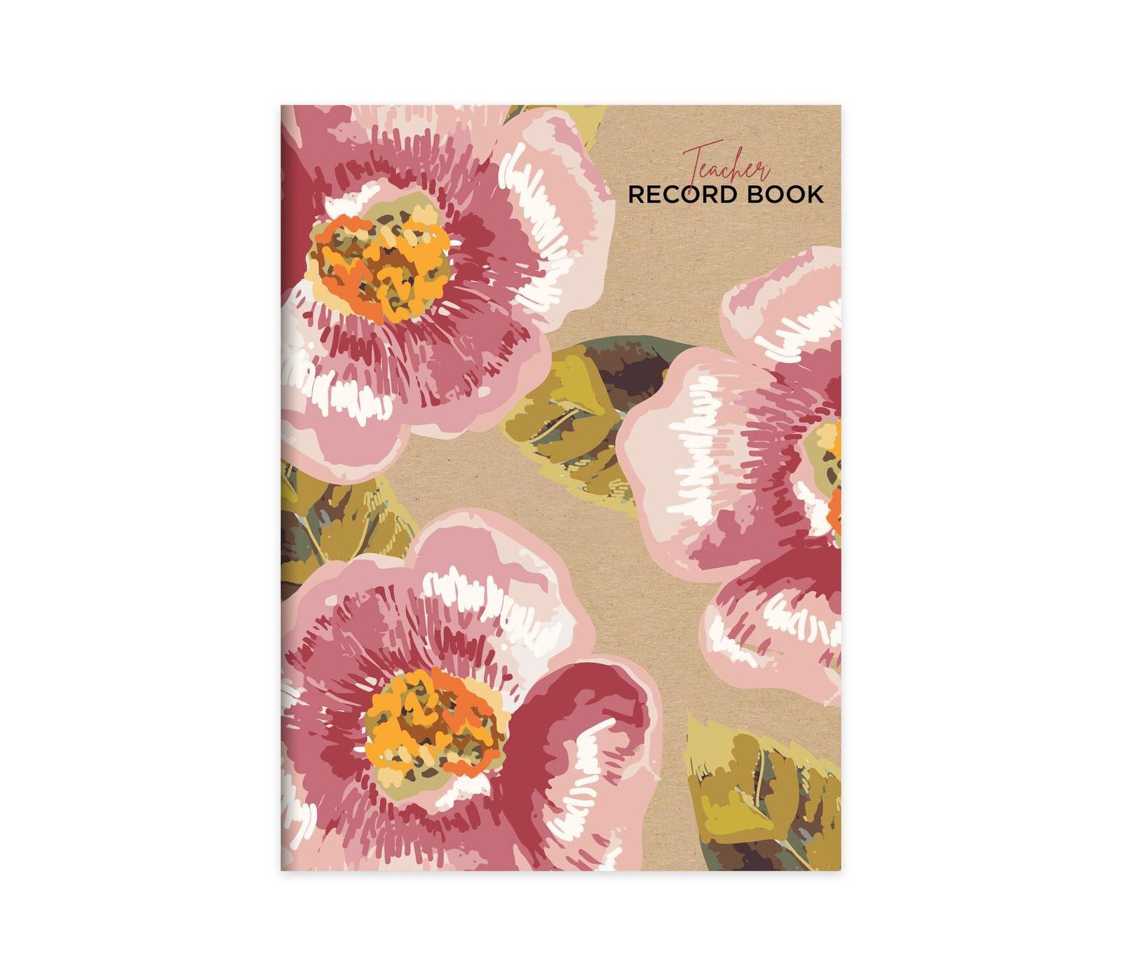 Журнал учета учителей Floral Kraft Botanical 7.5"x10.25"