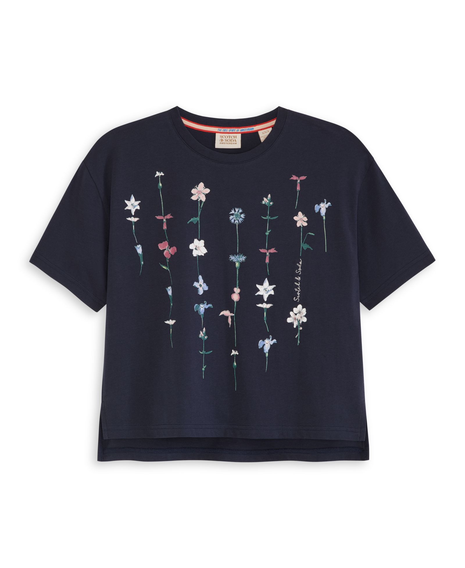 Футболка SCOTCH & SODA Big Girls Jersey Short Sleeve