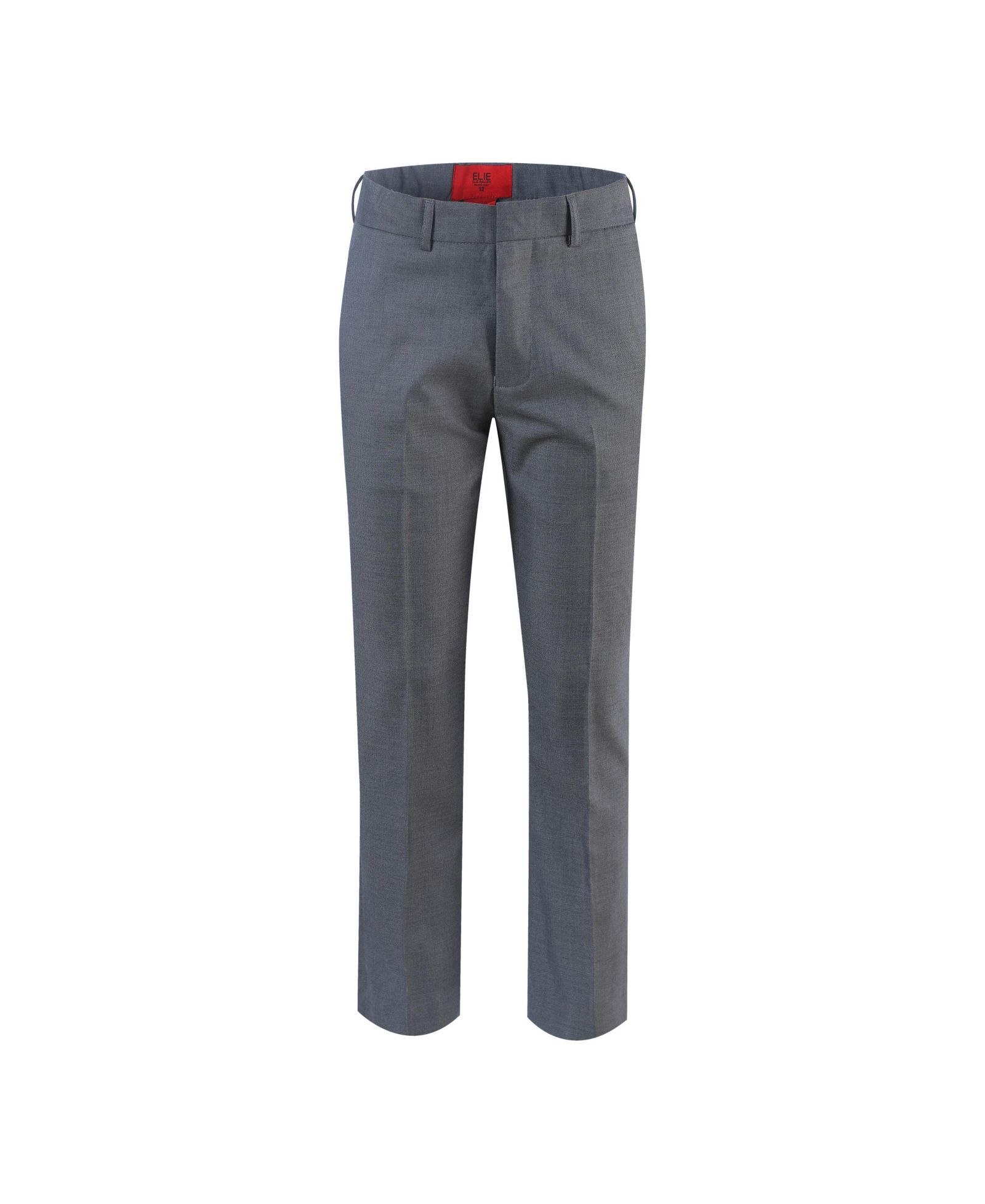 Elie Balleh Мужские брюки Slim Fit серого цвета