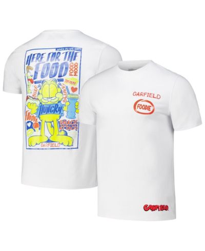 Мужская футболка Freeze Max White Garfield Foodie Regular Fit