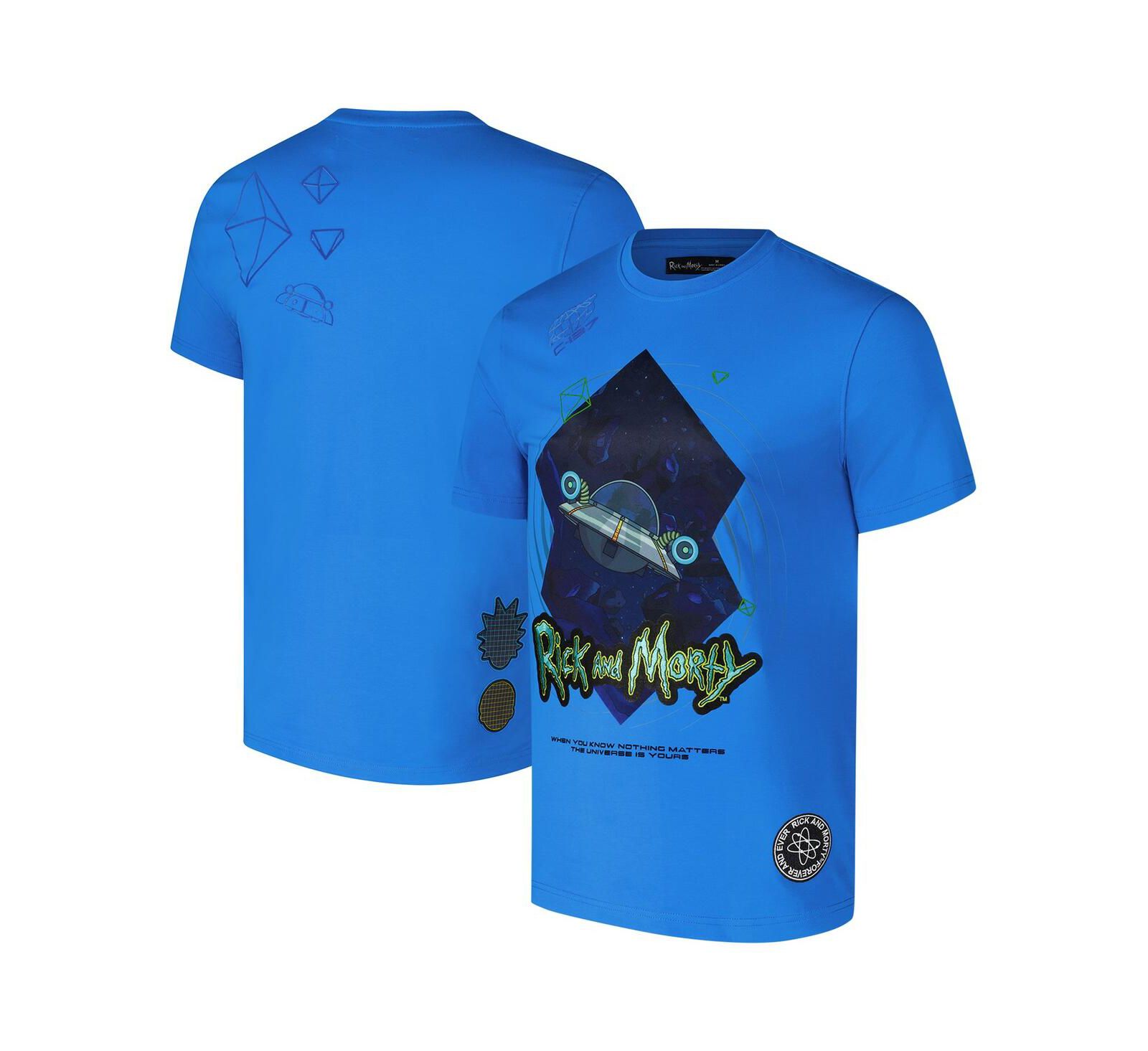 Мужской Freeze Max Blue Rick and Morty Nothing Matters T-Shirt