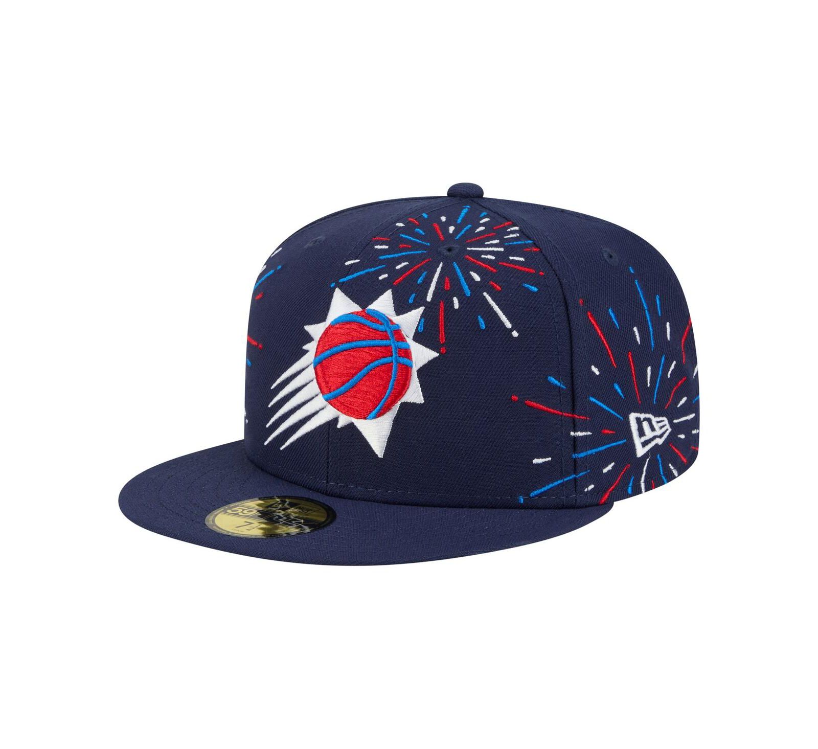 New Era Мужская кепка Phoenix Suns Americana Fireworks 59FIFTY Fitted