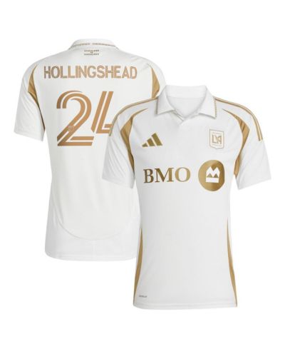 Adidas Men's Ryan Hollingshead White LAFC 2025 Secondary Replica Player Jersey
