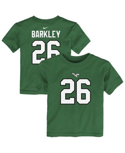 Nike Toddler Saquon Barkley Kelly Green Philadelphia Eagles Player Name & Number T-Shirt