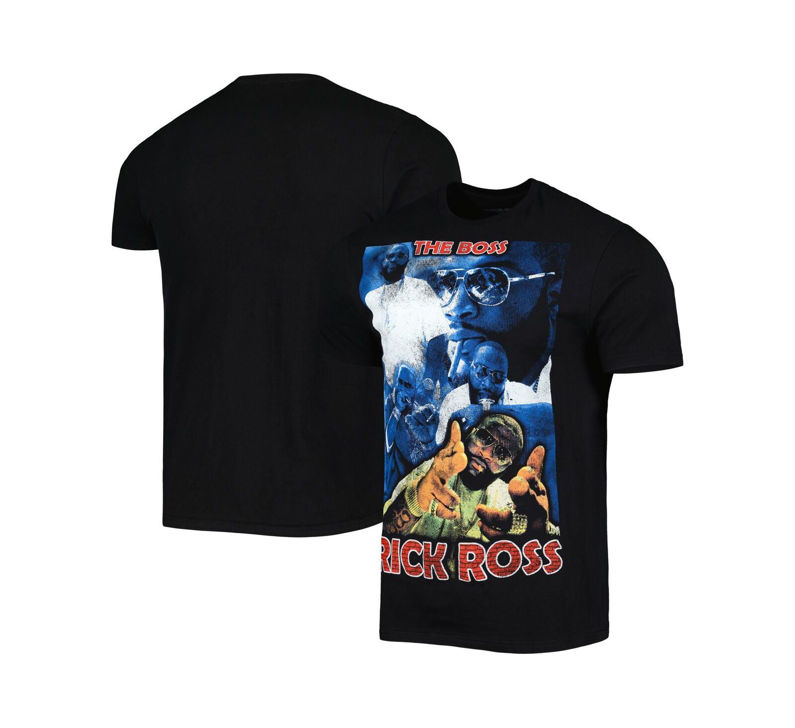 Philcos Men's and Women's Black Rick Ross Graphic T-Shirt