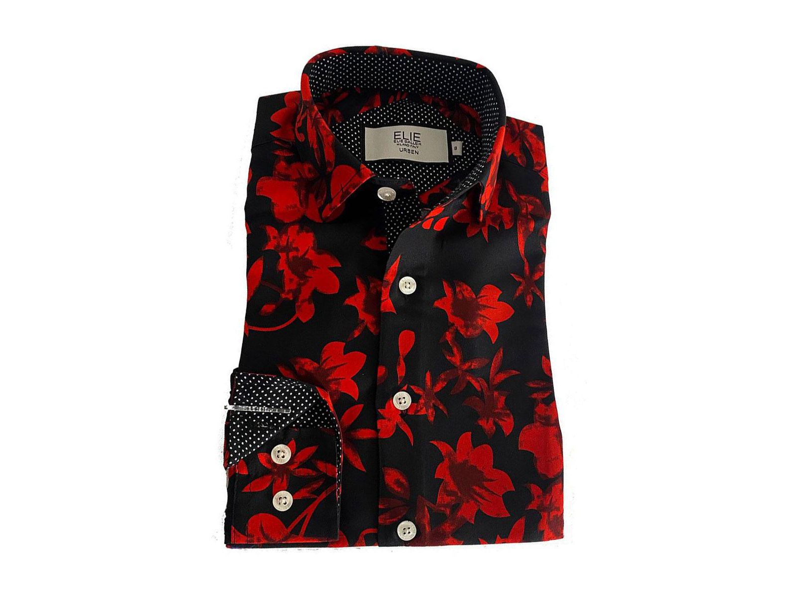 Детская рубашка Elie Balleh Big Boys Navy Floral