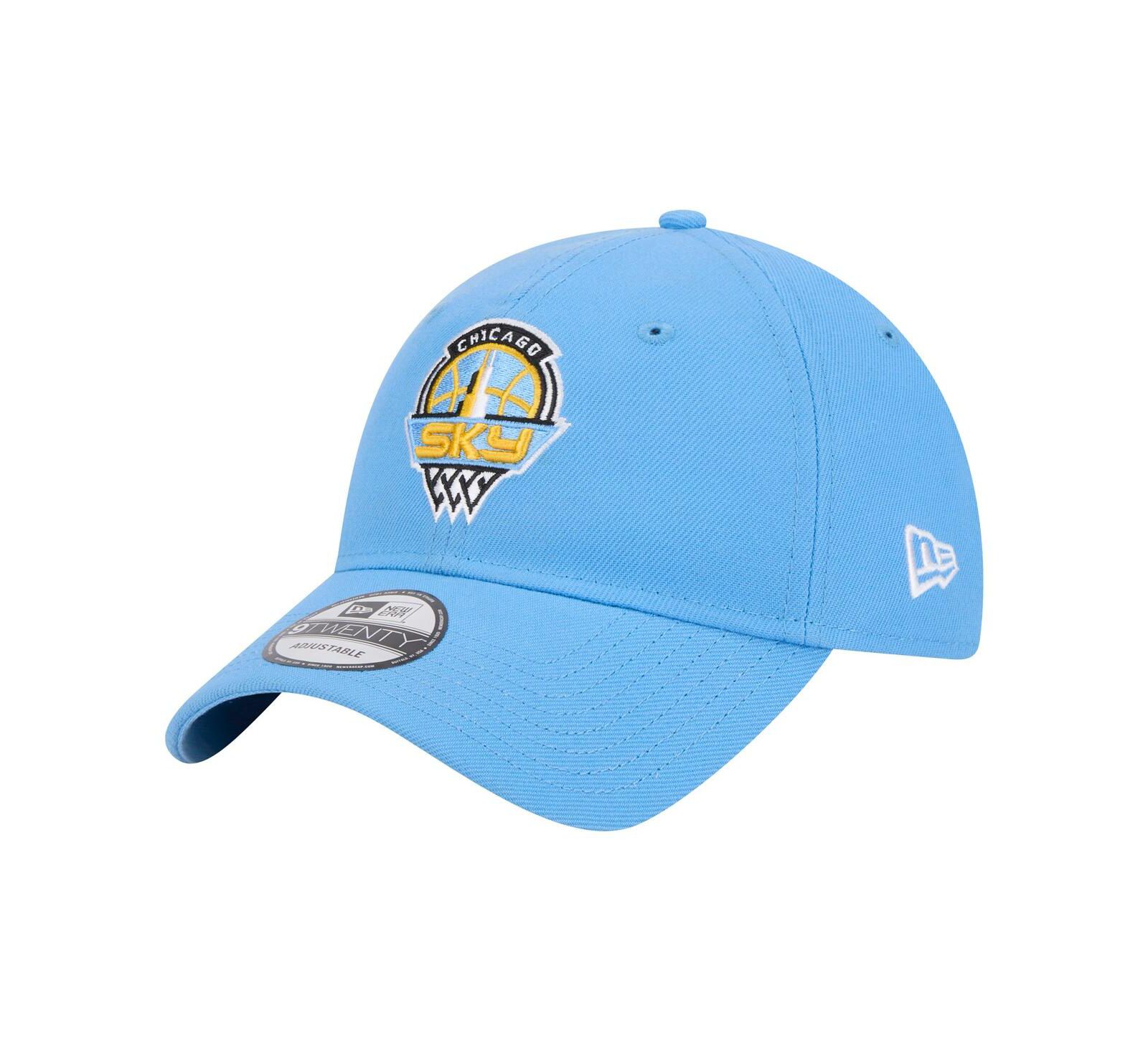 New Era Men's and Women's Sky Blue Chicago Sky Core Logo 9TWENTY Adjustable Hat
