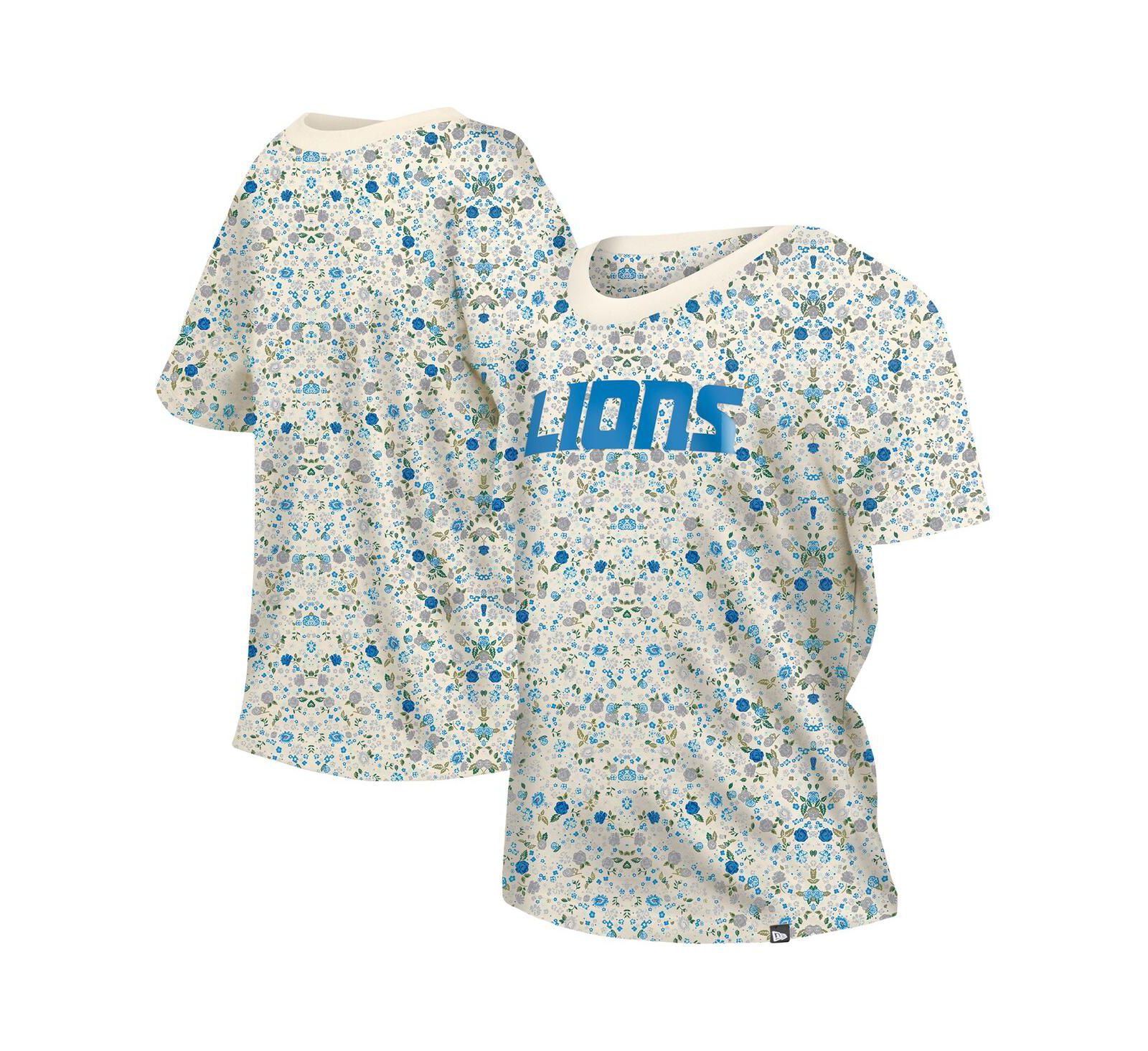 New Era Женская футболка Detroit Lions Floral
