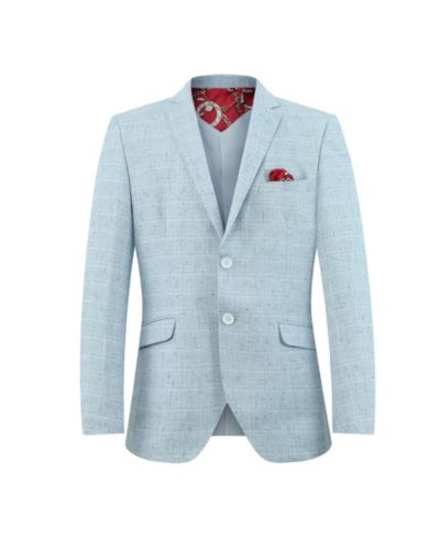 Elie Balleh детская куртка Slim Fit Mélange голубого цвета