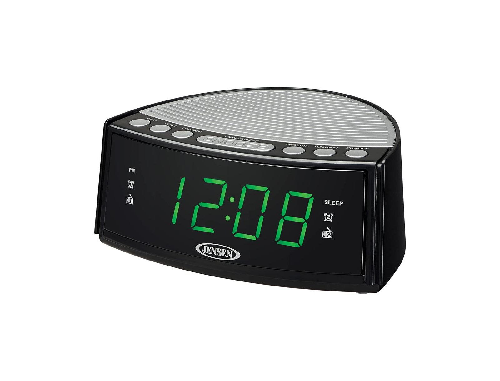 JENSEN JCR-160 Digital Am/Fm Dual Alarm Clock Radio