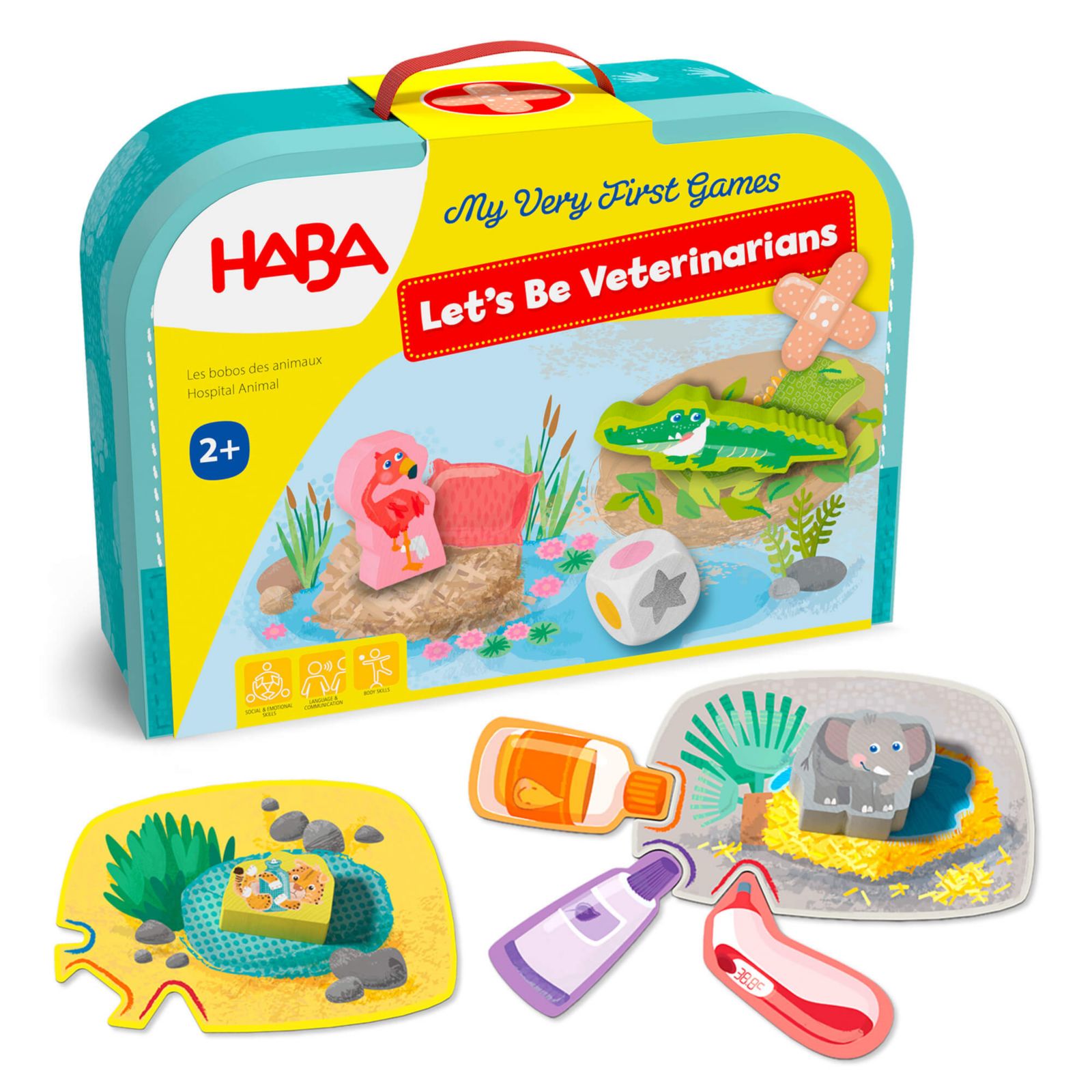 Haba My Very First Games - At the Vet Board Game, Ages 2+ настольная игра