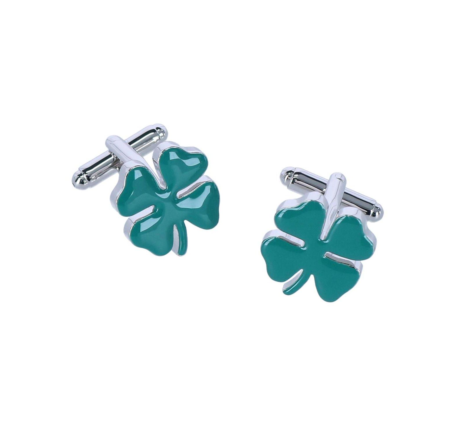 Trafalgar Shay Shamrock Novelty Cufflinks