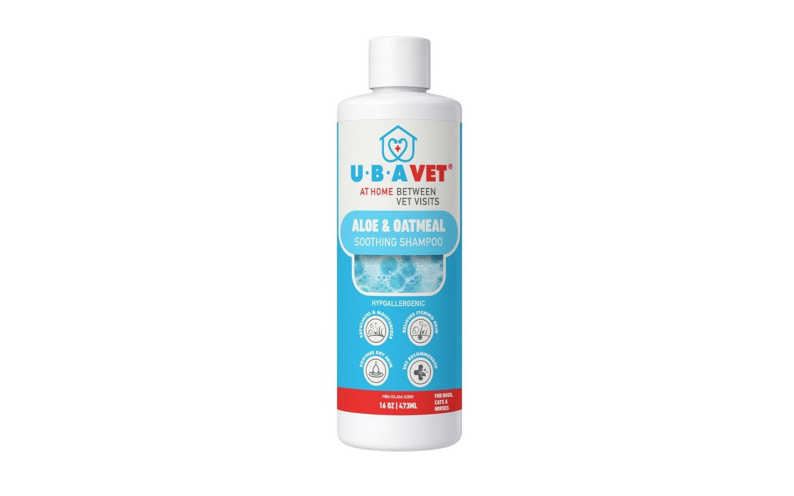 UBAVET кондиционер для собак и кошек Aloe & Oatmeal 500ml