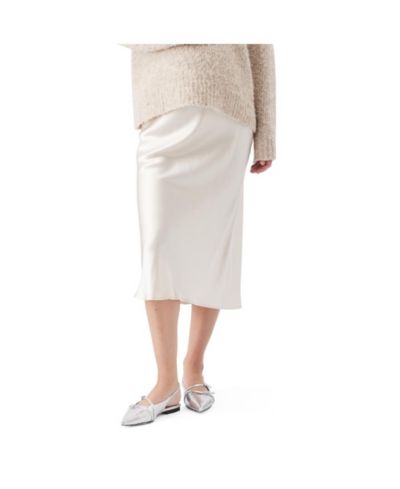 Ripe Maternity Maternity Crystal Satin Skirt