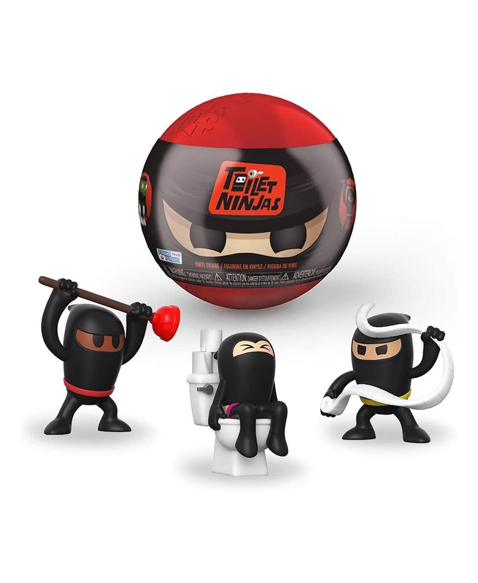 Фигурка Funko Paka Paka Toilet Ninja 2.5" в слепом боксе, для детей от 3 лет