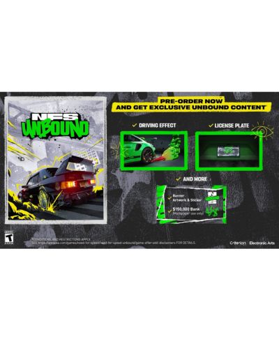 Need for Speed Unbound Standard Edition PlayStation 5