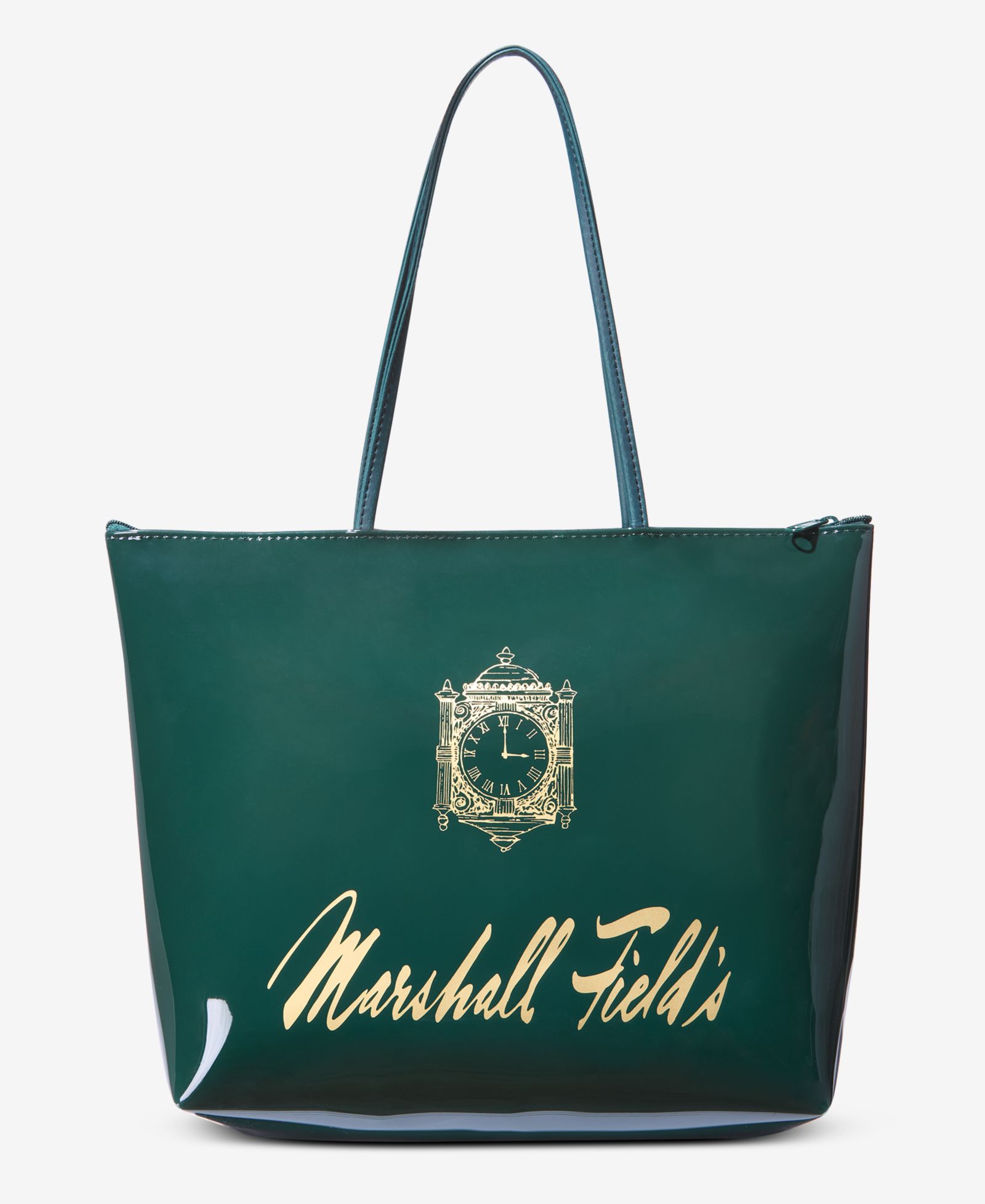 Macy's Marshall Field's Large Zip Tote Bag, Macy's Exclusive