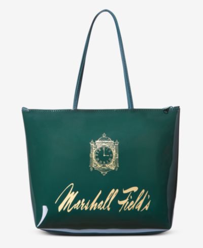 Macy's Marshall Field's Large Zip Tote Bag, Macy's Exclusive