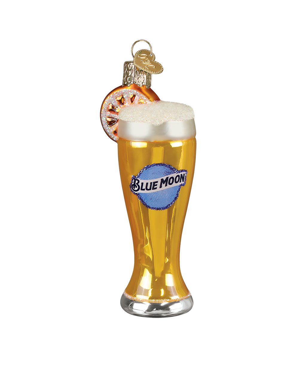 Old World Christmas Украшение Blue Moon Beer