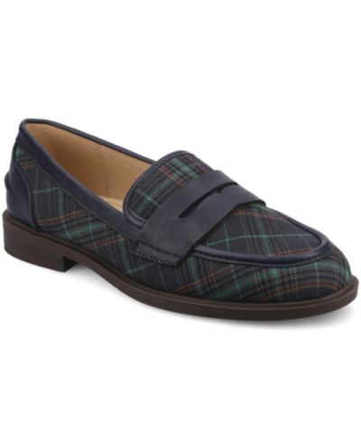 Navy Plaid