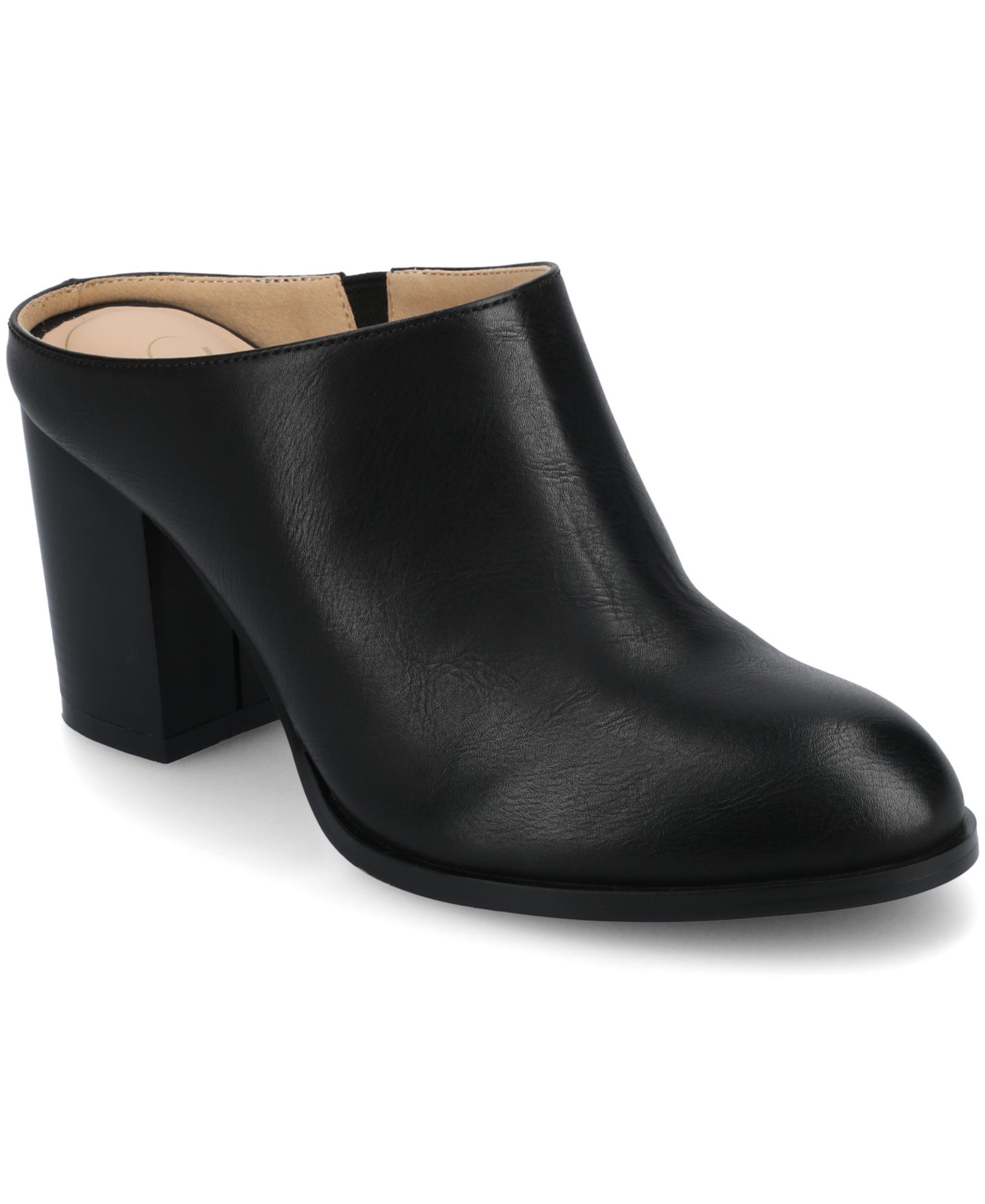 Journee Collection Women's Kendra Block Heel Mules