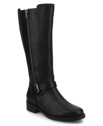 Journee Collection Women's Yasmina Knee High Riding Boots