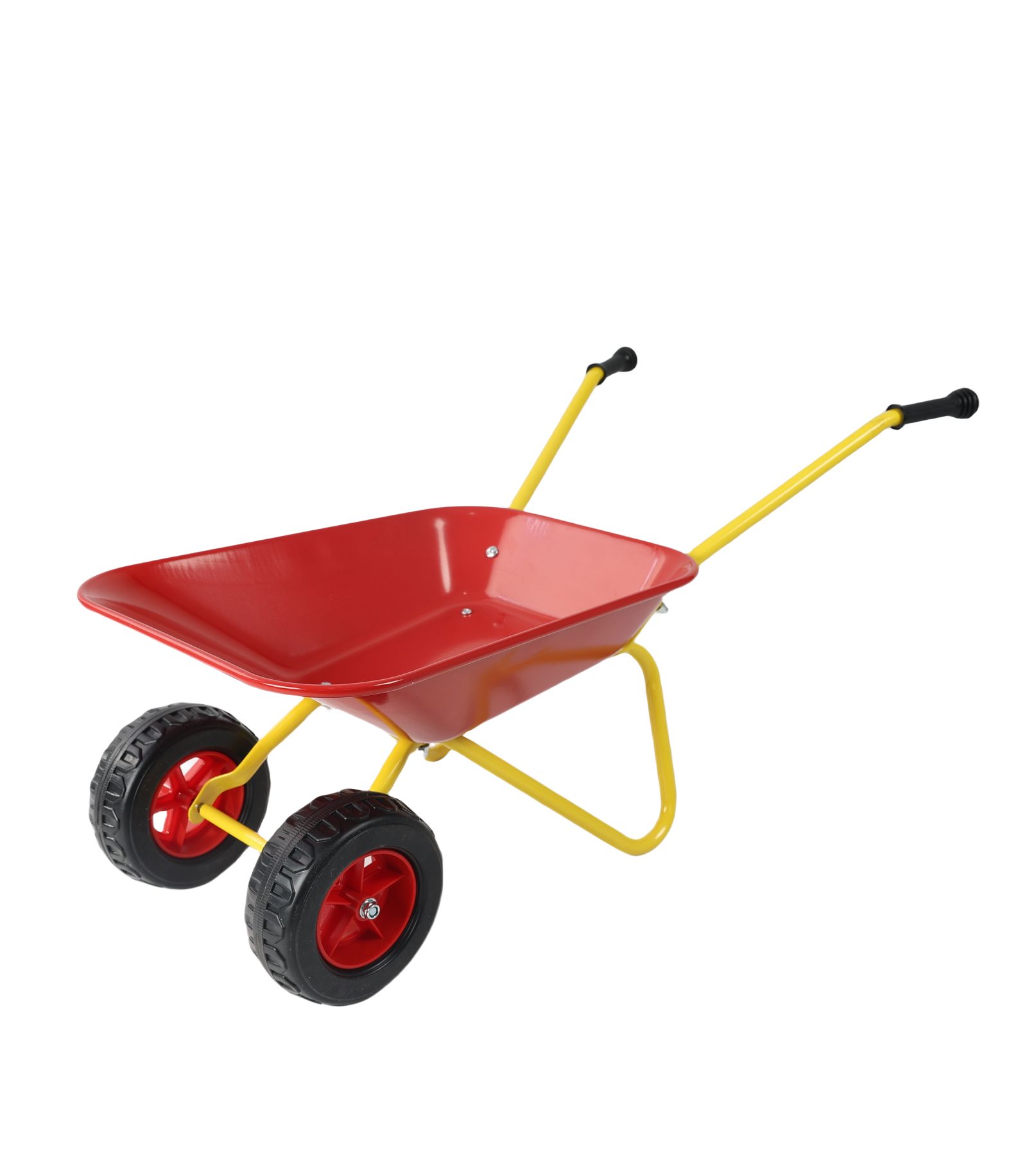Red Metal Garden Trolley