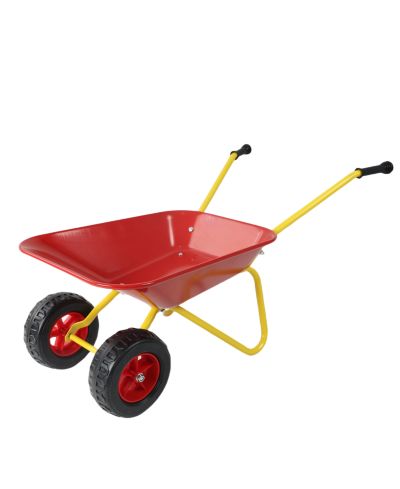 Садовая тележка из красного металла Streamdale Furniture