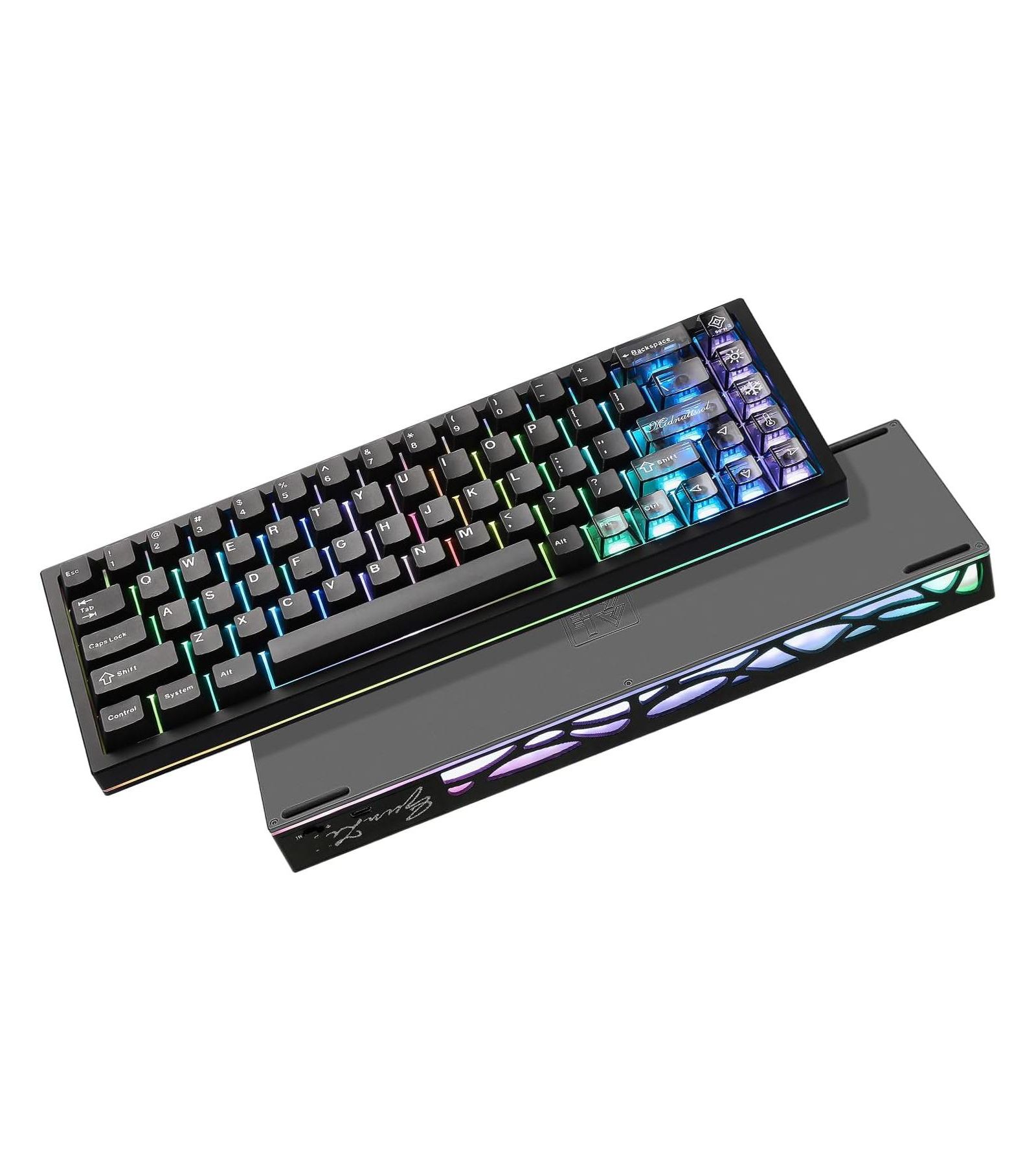 Yunzii AL65 Milk V2 Linear Wireless Hot-Swappable 60% Mechanical Keyboard for Mac/Windows