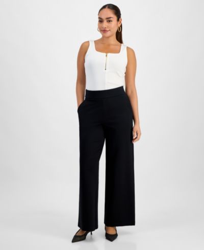 I.N.C. International Concepts Petite Wide-Leg Pants, Macy's Exclusive
